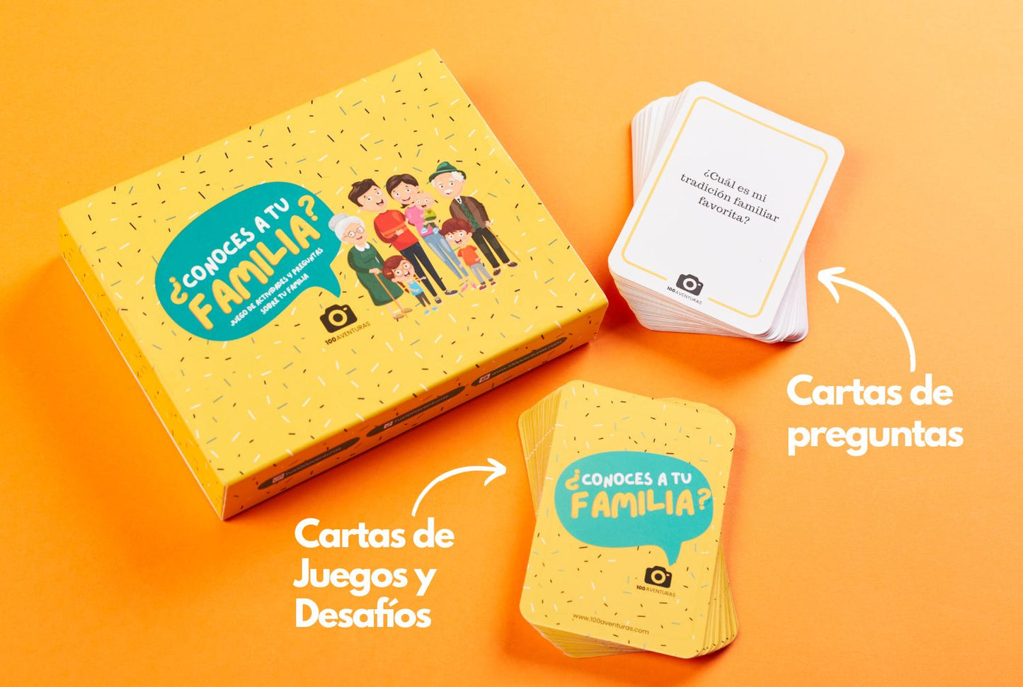 ¿Conoces a tu Familia? | Juego de Cartas Familiar