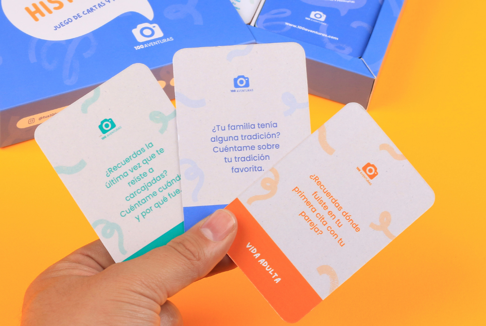 Cuéntame tus Historias | Cartas de preguntas
