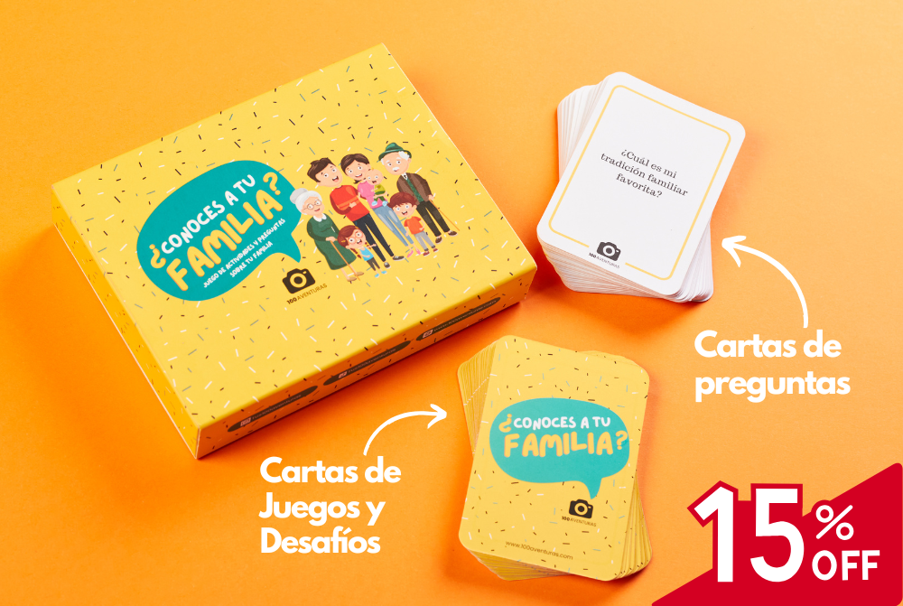 ¿Conoces a tu Familia? | Juego de Cartas Familiar