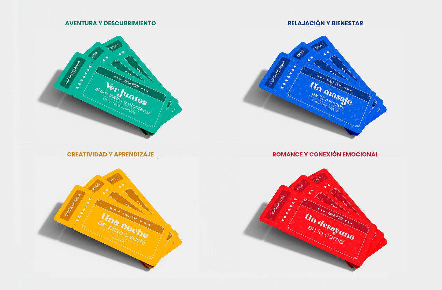 Cuponera: Porque Tú lo Vales todo y MAS! 40 Vales Por, para regalar